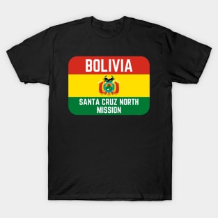 Bolivia Santa Cruz North Mission LDS Mormon Missionary T-Shirt